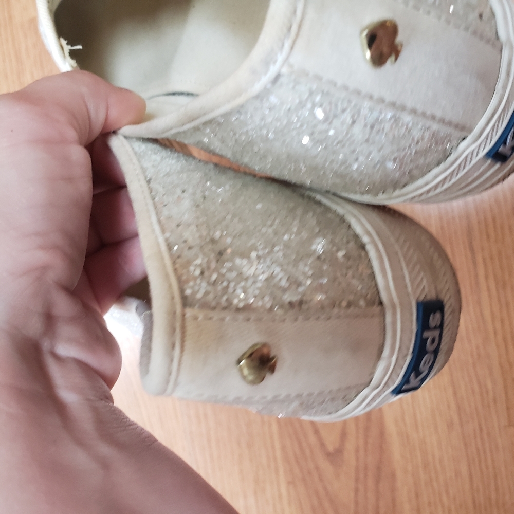 Kate Spade X Keds Triple Decker Glitter Sneakers - Picture 6 of 6